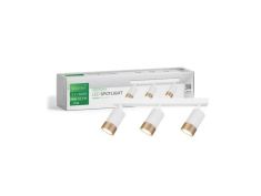 Green Tech Svjetiljka LED Spot GU10x3 Bijelo-Zlatna Boja