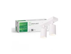 Green Tech Svjetiljka LED Spot GU10x2 Bijela Boja