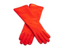 Rukavice Leather Soft-Mix 11 Crvena